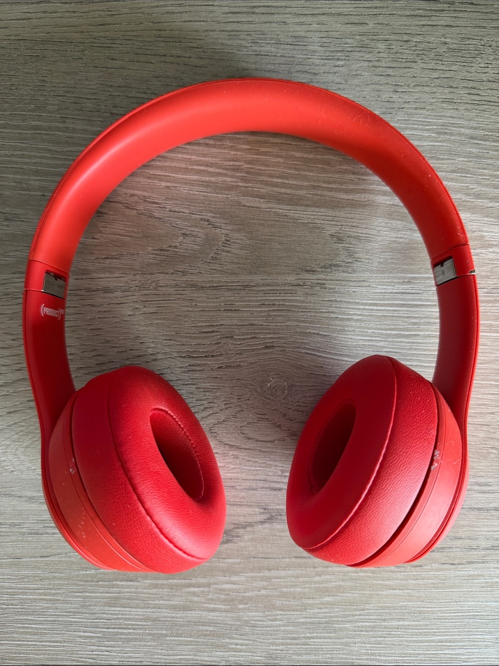 Beats by Dre Red Over-Ear Wireless Headphones